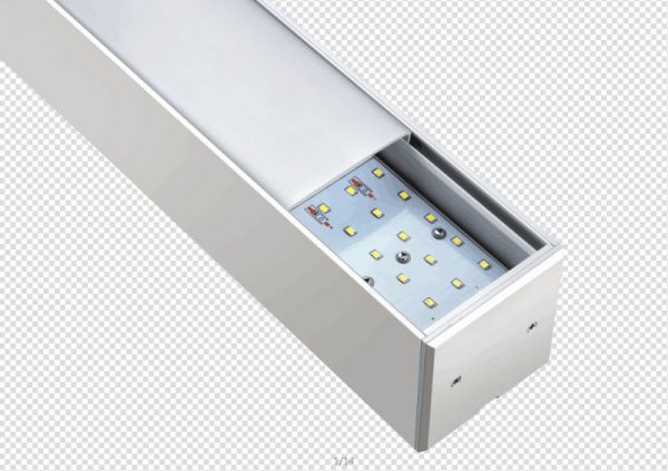 LINEAL LED 7575 1.2M GRIS 40W 4000K 3 AÑO GARANTÍA